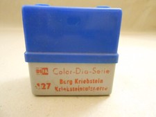 DEFA-Color-Dia-Serie Nr.127 "Burg Kriebstein/Kriebsteintalsperre", komplett, OVP