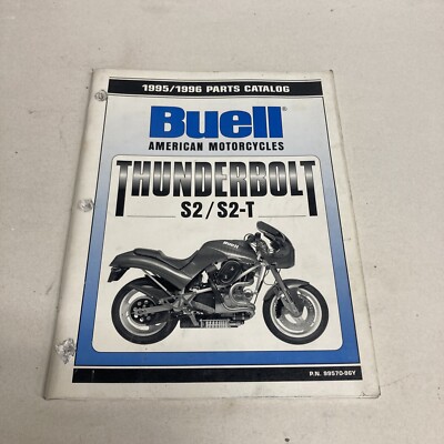 Buell 1995/1996 ThunderBolt S2/S2-T Parts Catalog