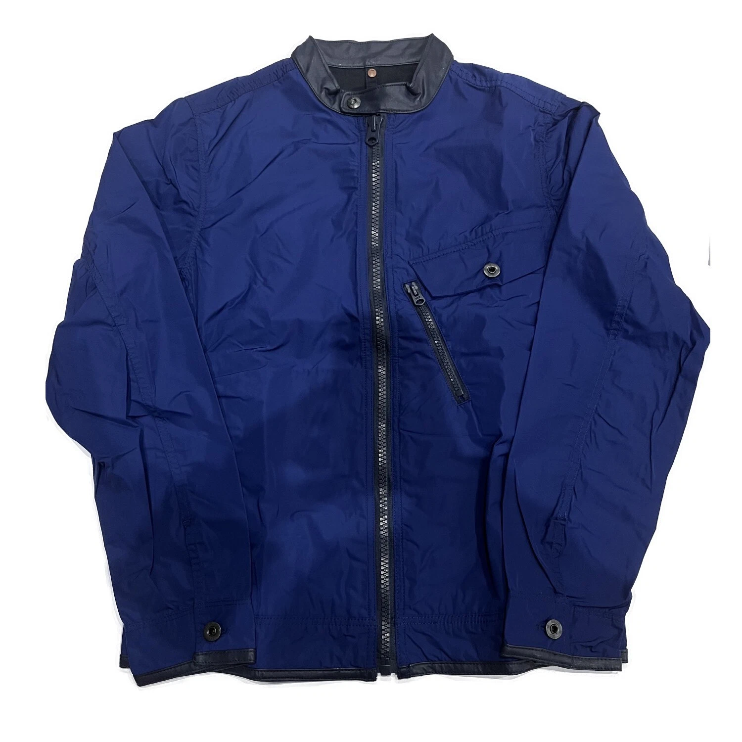 G-STAR Men's Ballpen Blue Defend Slim 3D Men's Jacket RRP £100