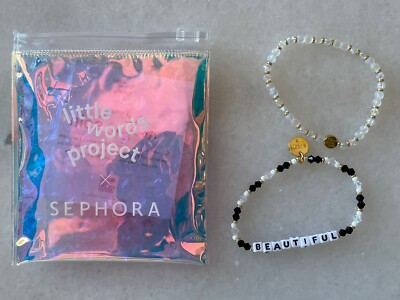 Little Words Project x Sephora Limited Edition Bracelet Set NEW IN POUCH