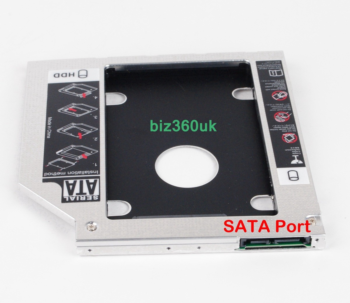 2nd Hard Drive Case HDD SSD Caddy for Dell Latitude E6540 E6430s E6430u  E6430ATG