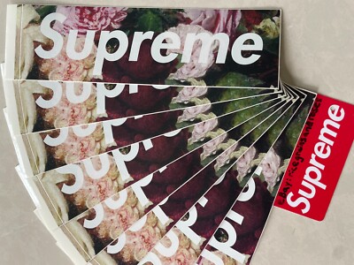 SUPREME SPRING SUMMER 2013 PCL BOX LOGO STICKER POWER CORRUPTION LIES ...