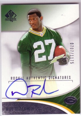 A7893- 2006 SP Authentic #223 Wird Blackmon RC Auto / 1175