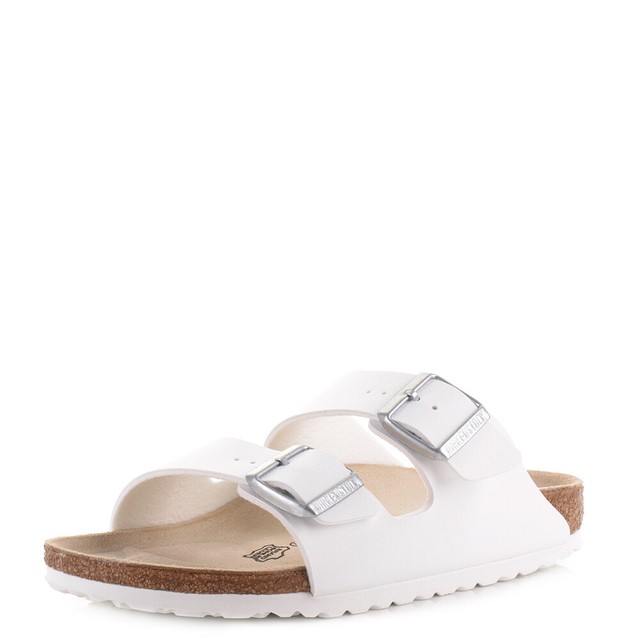 birkenstock arizona white narrow
