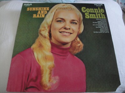 CONNIE SMITH Sunshine & Rain LP Vinyl Record RCA VICTOR