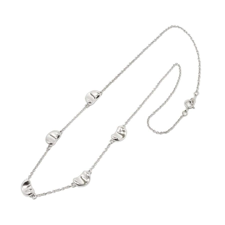 Tiffany & Co. 5 Bean Pendant Necklace Elsa Peretti Sterling Silver