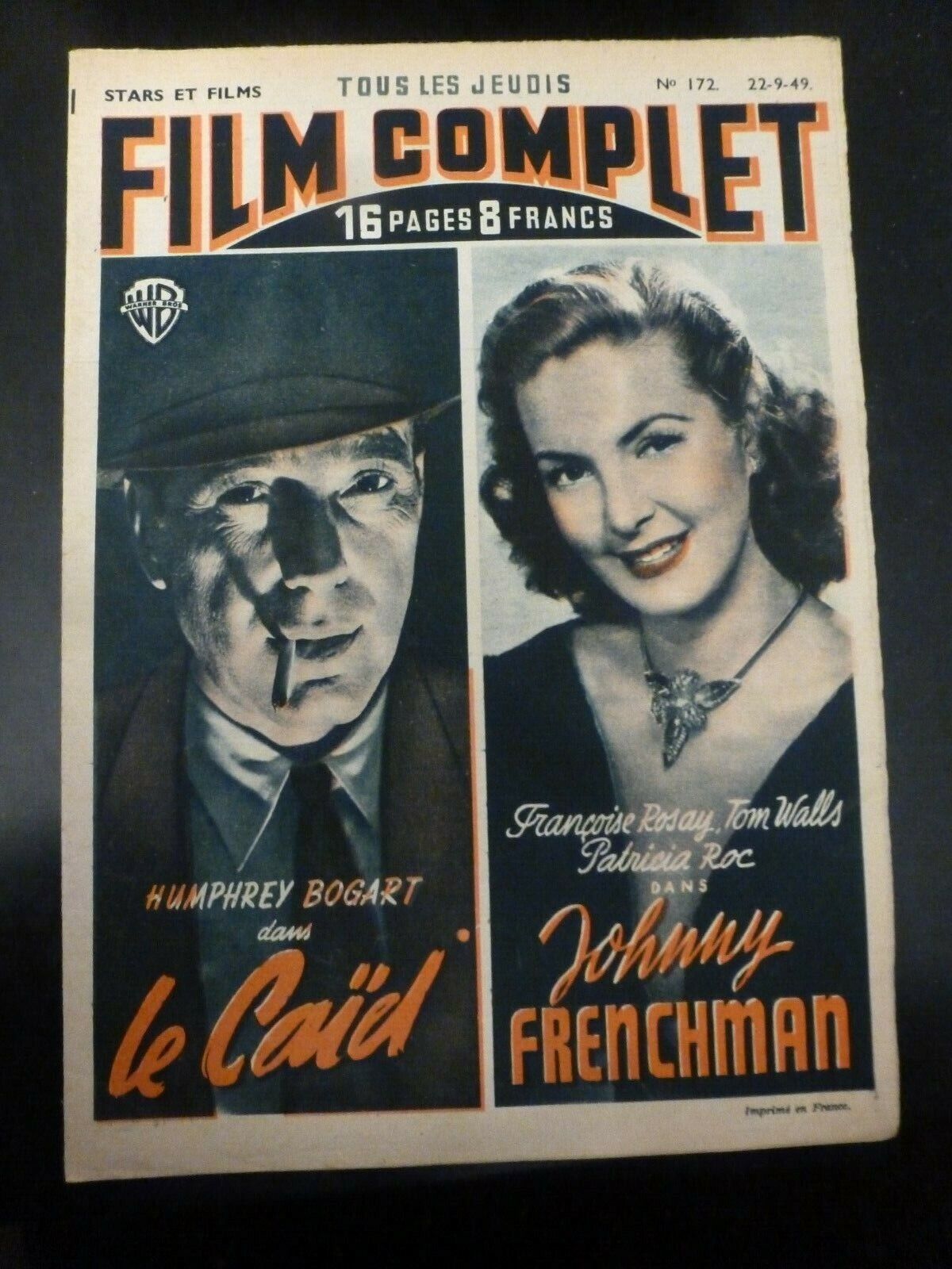 The Big Shot(Le Caid)Humphrey Bogart Film Complet(FR) 9/22/1949