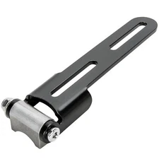 Lowbrow Customs Black Solo Seat Pivot Hinge chopper bobber shovelhead USA made