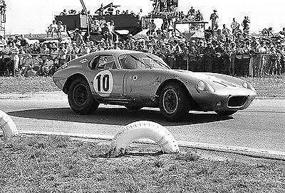 1964 AC Daytona Coupe at 12 Hours of Sebring - Race Photo Magnet
