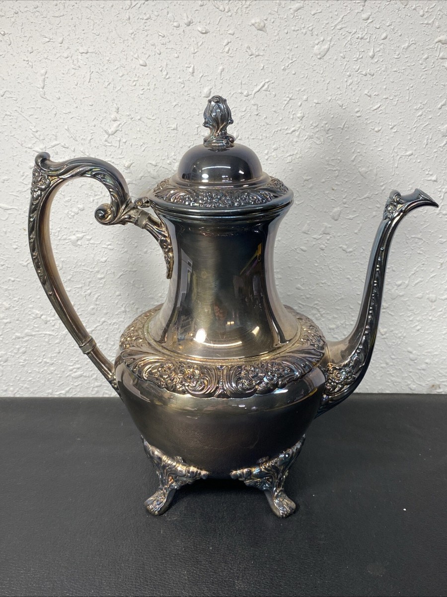 Vintage Rogers Bros 1847 Heritage IS Silverplate Tea & Coffee Set