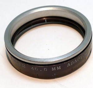 Tiffen 45.5mm to Series 6 VI Filter Holder  Adapter ring Step up to 44.5mm  # 61