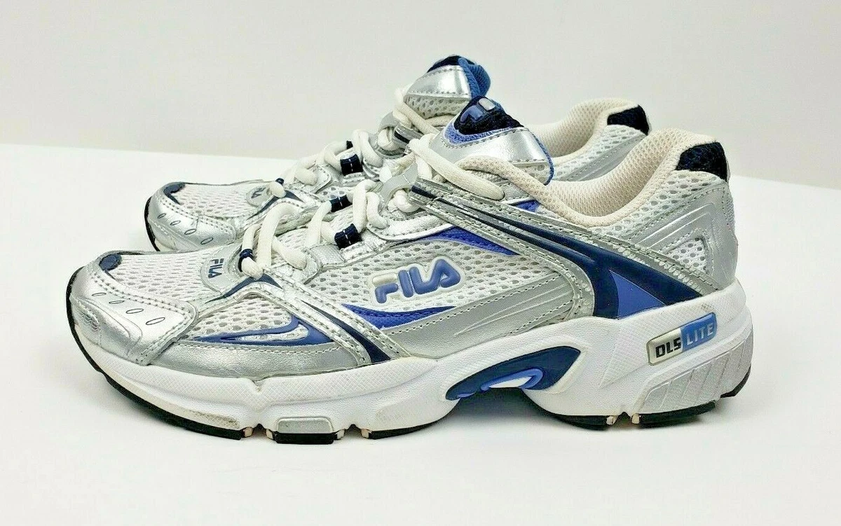 Fila LITE Size-8.5 Women Silver/Blue color eBay