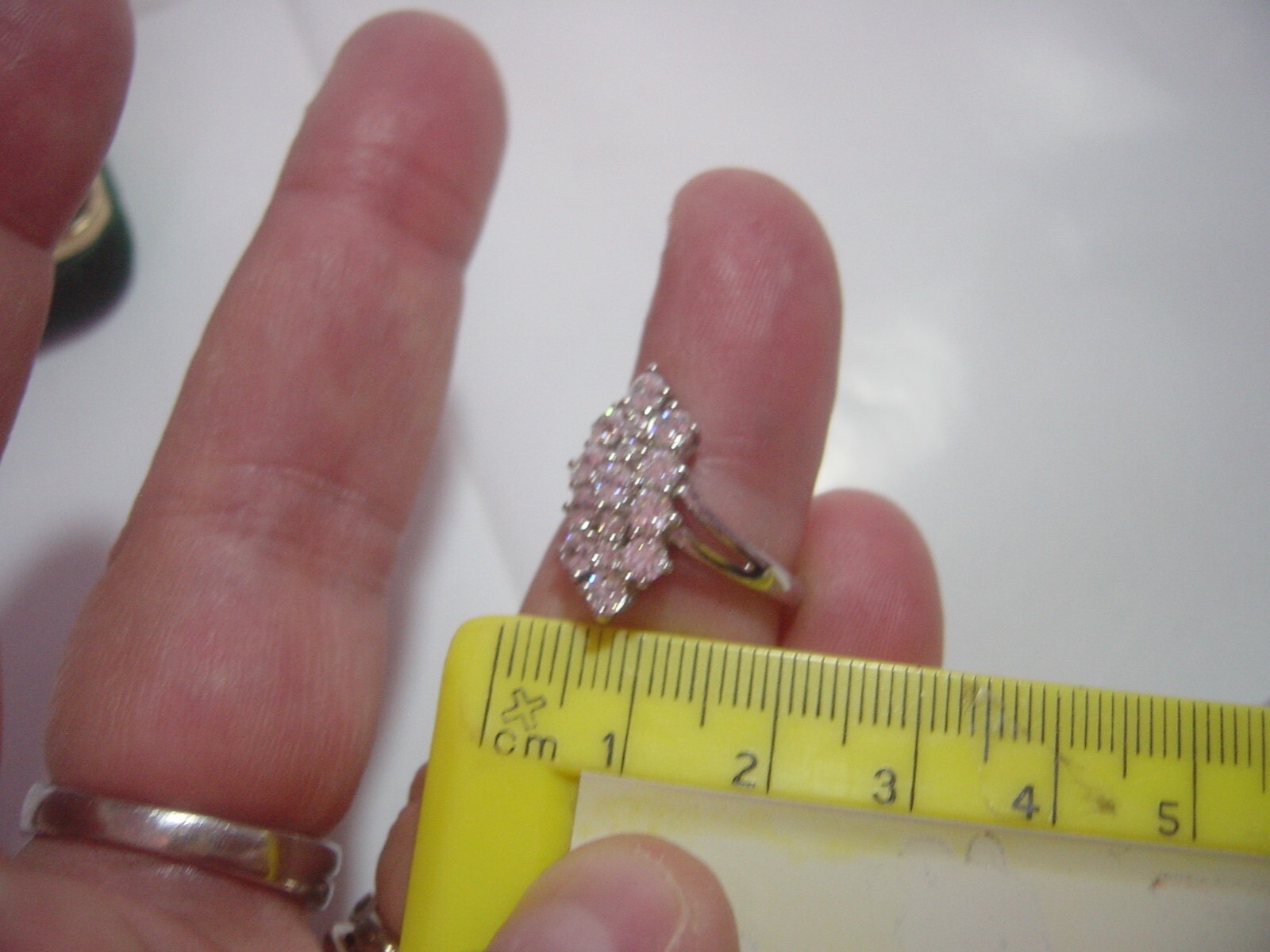 VINTAGE BEAUTIFUL SOLID SILVER RING-MAGNIFICENT S… - image 10