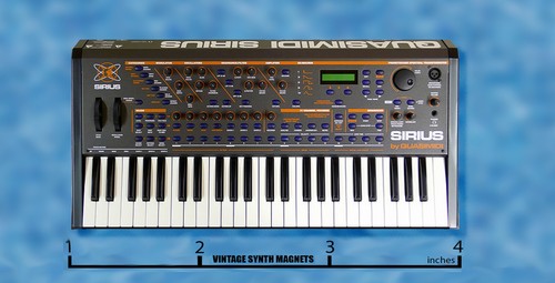 Quasimidi Sirius Raven Polymorph synthesizer refrigerator Magnet - Picture 4 of 7