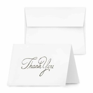 thank you cards without envelopes