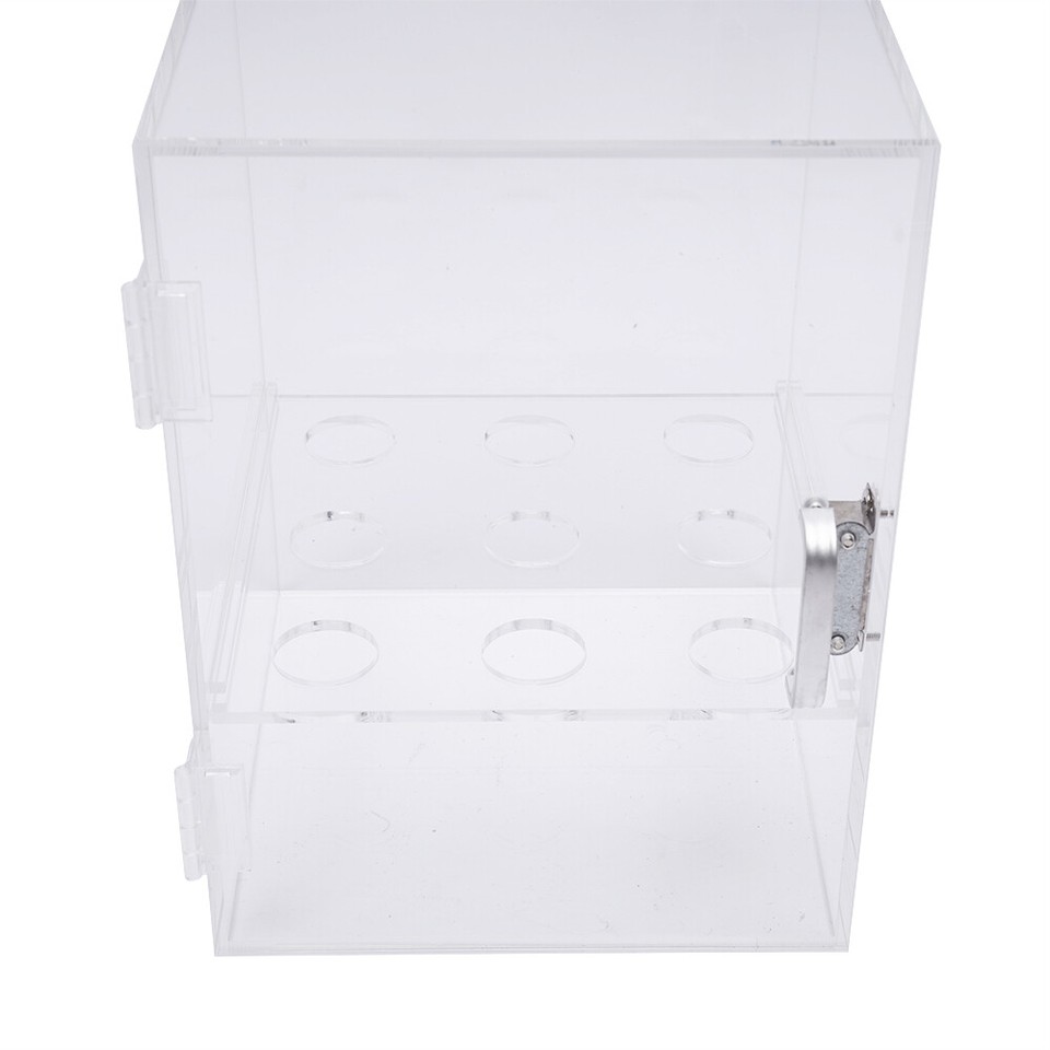 Ice Cream Cone Display/Storage Case Acrylic. Waffle & Wafer