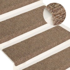 Stair Mats 15 pcs, Carpet Stair Tread for Home, Stair Rugs for Step, Stair O4E0