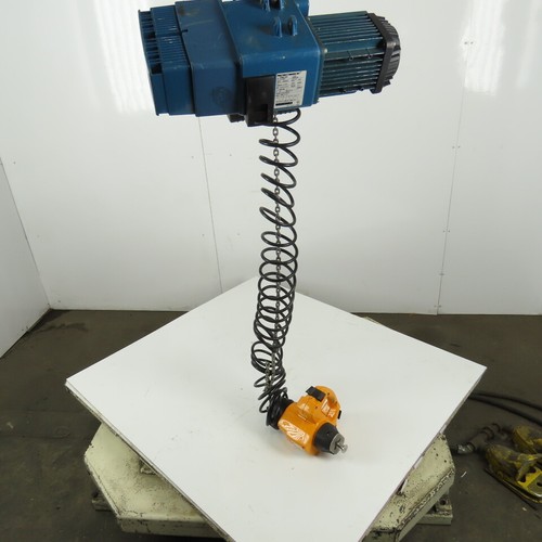 Demag DCMS-PRO 1-125 1/1 H2.8 VS30-30 275LB Electric Hoist 10' Lift 460V 3Ph