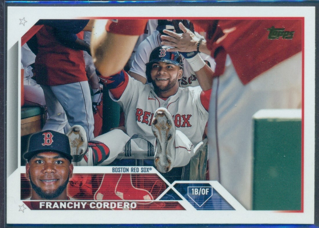 2023 TOPPS SERIES 1 GOLDEN MIRROR VARIATION FRANCHY CORDERO #42 SSP