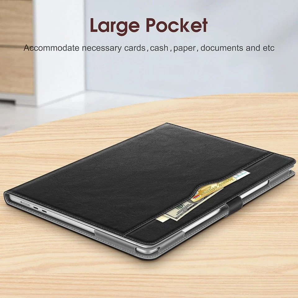 Sleeve Case for MacBook Air 15 Inch A3241 A3114 (2023 2024 2025) Folio Book Case - Image 3 of 4