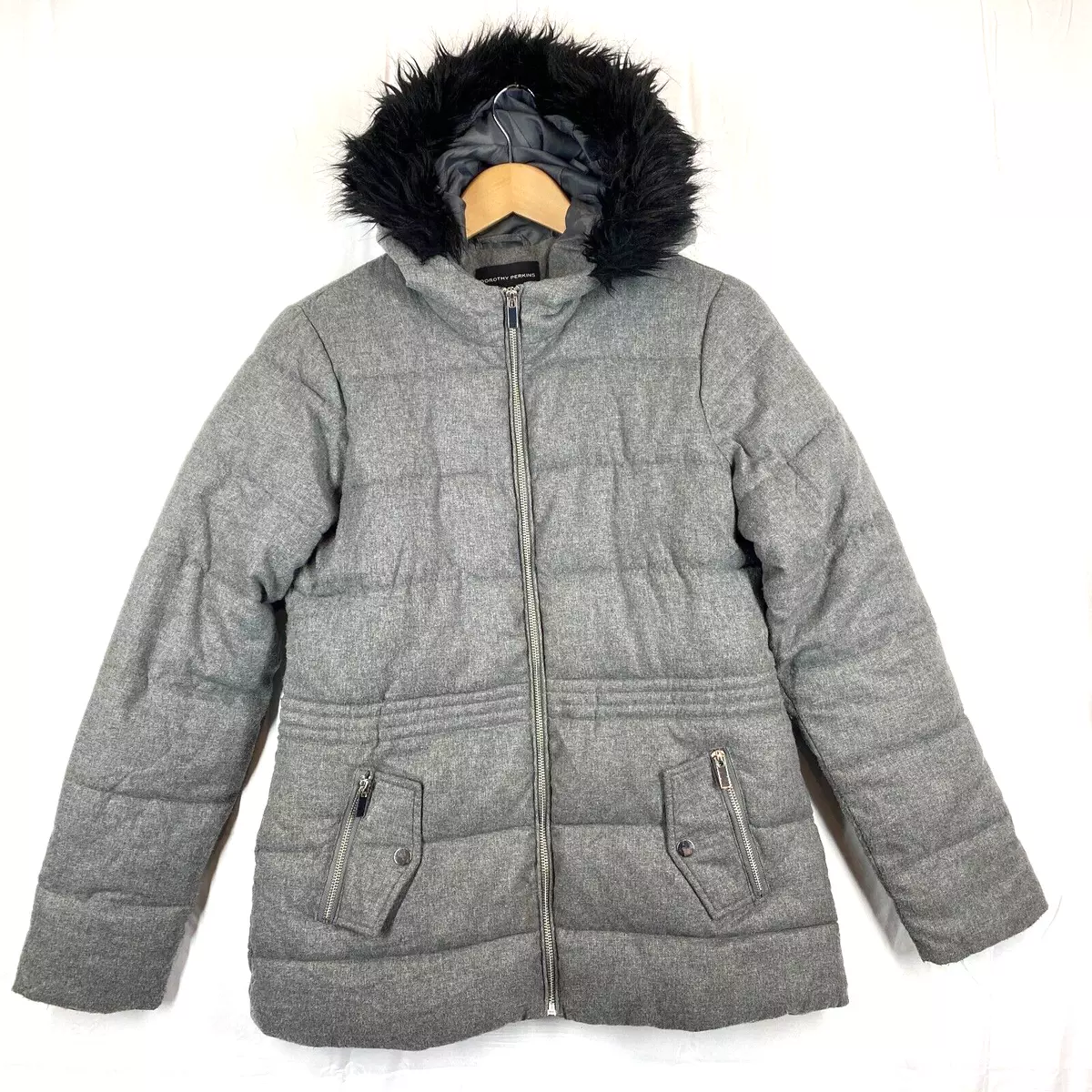 Dorothy perkins grey clearance coat