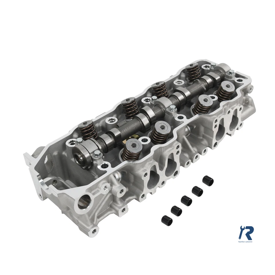 Aluminum Complete Cylinder Head Fit For Toyota 4Runner Pickup Celica 2.4L Foto 3 de 4