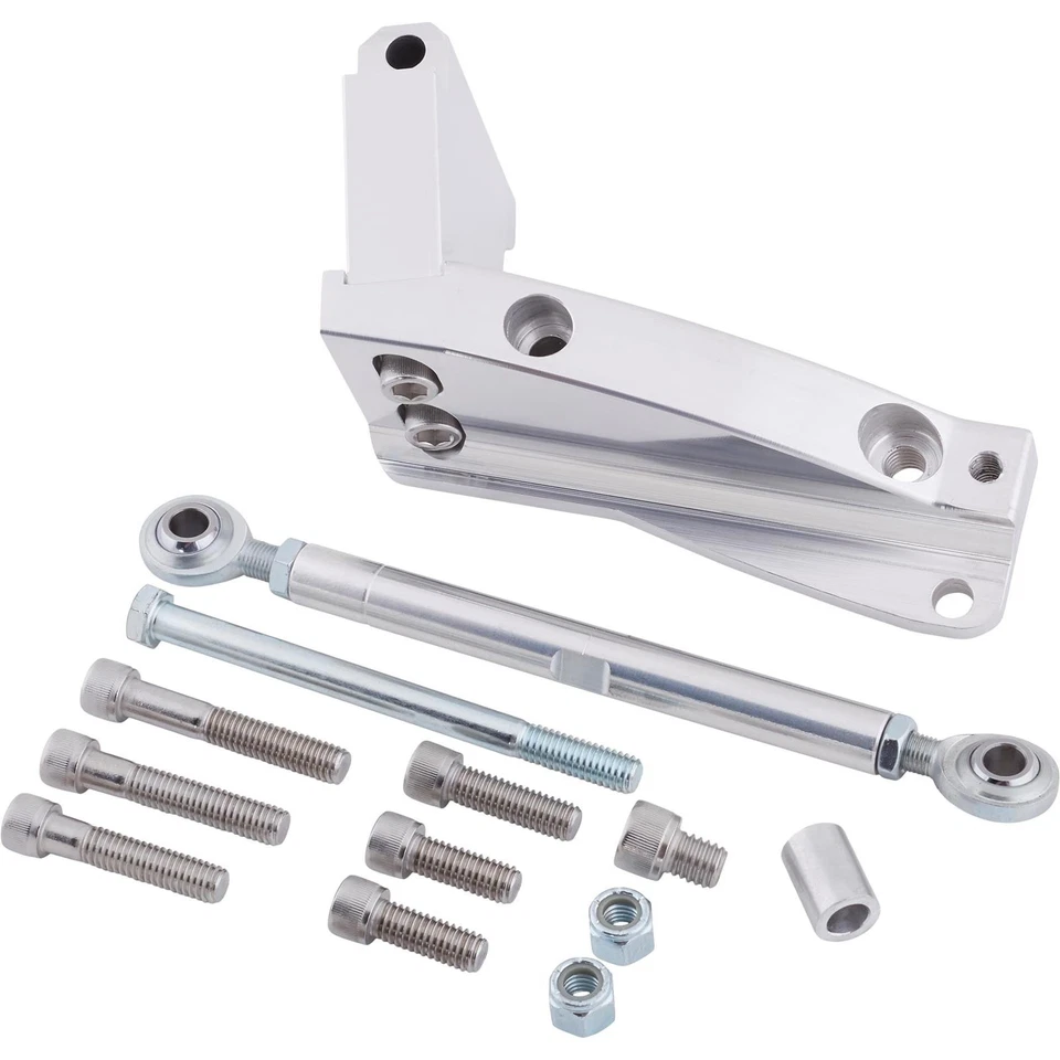 Bloque pequeño Speedway SBC para Chevy se adapta al soporte de compresor de aire acondicionado fueraborda V8 Foto 3 de 4