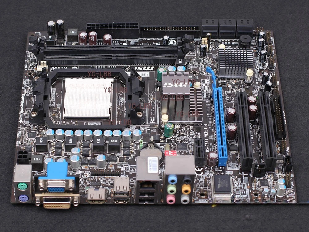 Carte mère MSI MS-6566 845 Ultra-C VER:1 avec support USB - Socket 478
