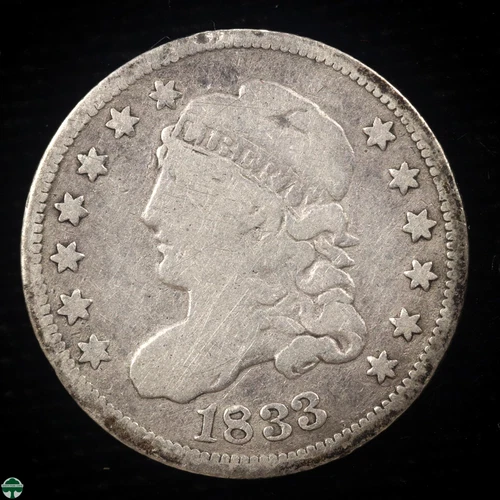 1833-P Capped Bust Half Dime — photo from another recent sale