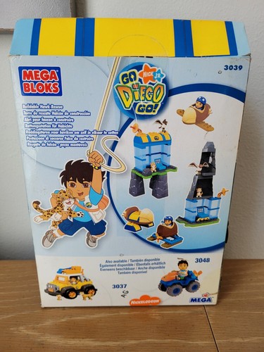 Mega Bloks Nick Jr Go Diego Go Buildable Hawk Rescue 3039 ***NEW - Picture 4 of 6