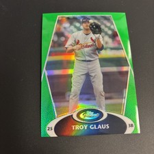 2008 Topps Finest - Troy Glaus #89 Green Refractor /199
