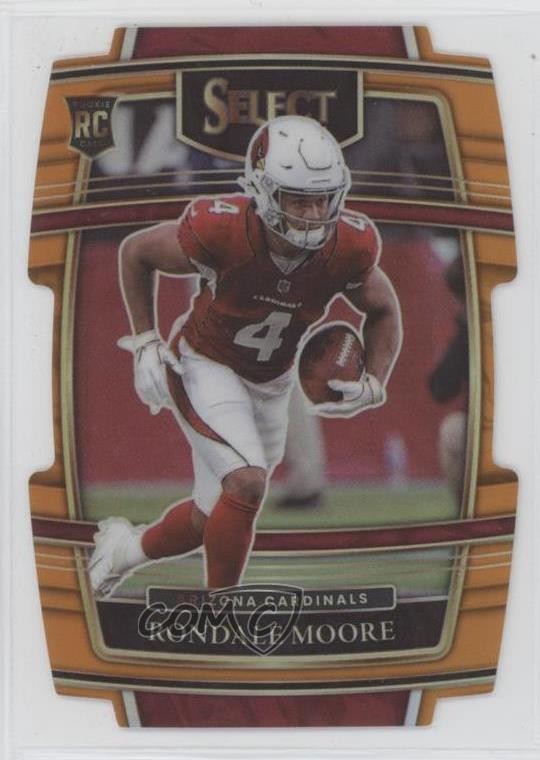 2021 Panini Select Concourse Orange Prizm Die-Cut 48/249 Rondale Moore #58 05ns