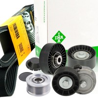 Contitech 6PK1195 Keilrippenriemen-Satz + Freilauf FüR Idea Punto Fiat Lancia