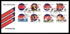Mayfairstamps New Zealand FDC 1989 Athletes Commonwealth Games First Day Cover a