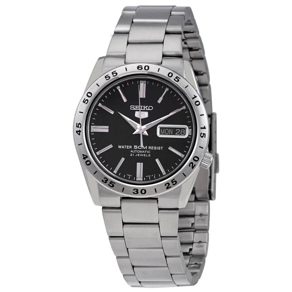 Наручные часы Seiko 5 Automatic Black