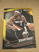 2024-25 Panini Prizm Black Jerami Grant Black Gold Prizm #’d 4 /5 No. 176 CLEAN