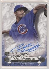 2016 Tier One Breakout 170/249 Carl Edwards Jr (Blue Jersey) Rookie Auto RC 0a17