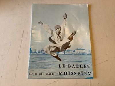 ''Das Ballett MOSSEÏEV'' im Sportpalast Tanzprogramm PARIS 1963  