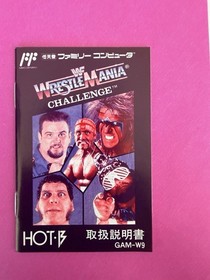 NES -- WWF Wrestlemania Challenge -- Famicom, Japan Game. 11008-2