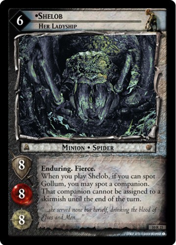 Shelob, Her Ladyship Moderately Played LOTR: Mount Doom