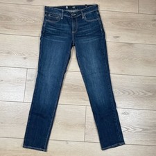 Kut from the Kloth Catherine Boyfriend Jeans Dark Wash Blue Straight Leg Size 2