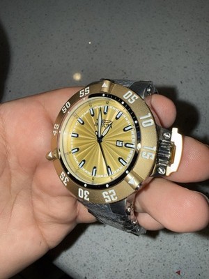    NEW!!! Invicta Subaqua Noma III Men's Watch - 50mm Steel Gold Blue 50053