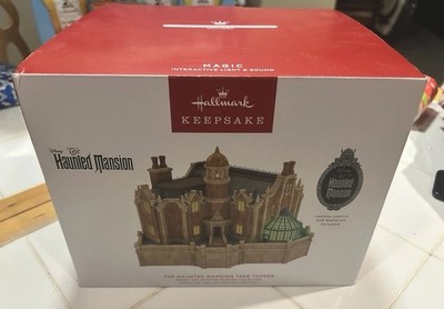 Hallmark Keepsake Disney the Haunted Mansion Tree Topper Remote & Batteries