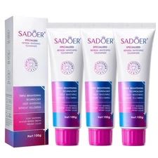 3x 3-DAY Whitening Toothpaste, 24-HOUR Refresh Breath Teeth Whitening Toothpaste