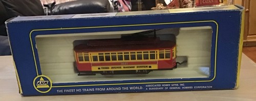 Carro de gafas ferroviarias AHM Rivarossi Nº 5301 G Third Avenue en caja con forro LN | Condition: New: Other (See Details)
