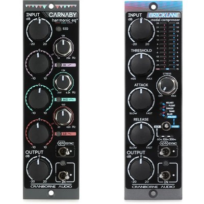 Cranborne Audio Carnaby 500 Harmonic EQ and Brick Lane 500 Modal PWM Compressor