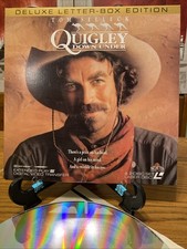 QUIGLEY DOWN UNDER 1990 LaserDisc 2- Disc Set Tom Selleck Western