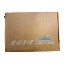 Lake Placid Summit LP104BM Adjustable Youth Ice Skates Size 1-4 Black/White/Gray