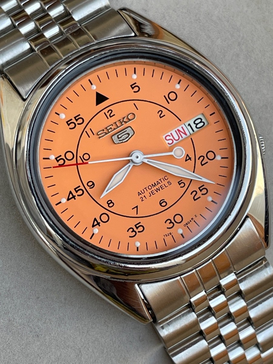 Seiko 5 7S26 Military Dail (Changed) Day-Date Automatic 21J Japan