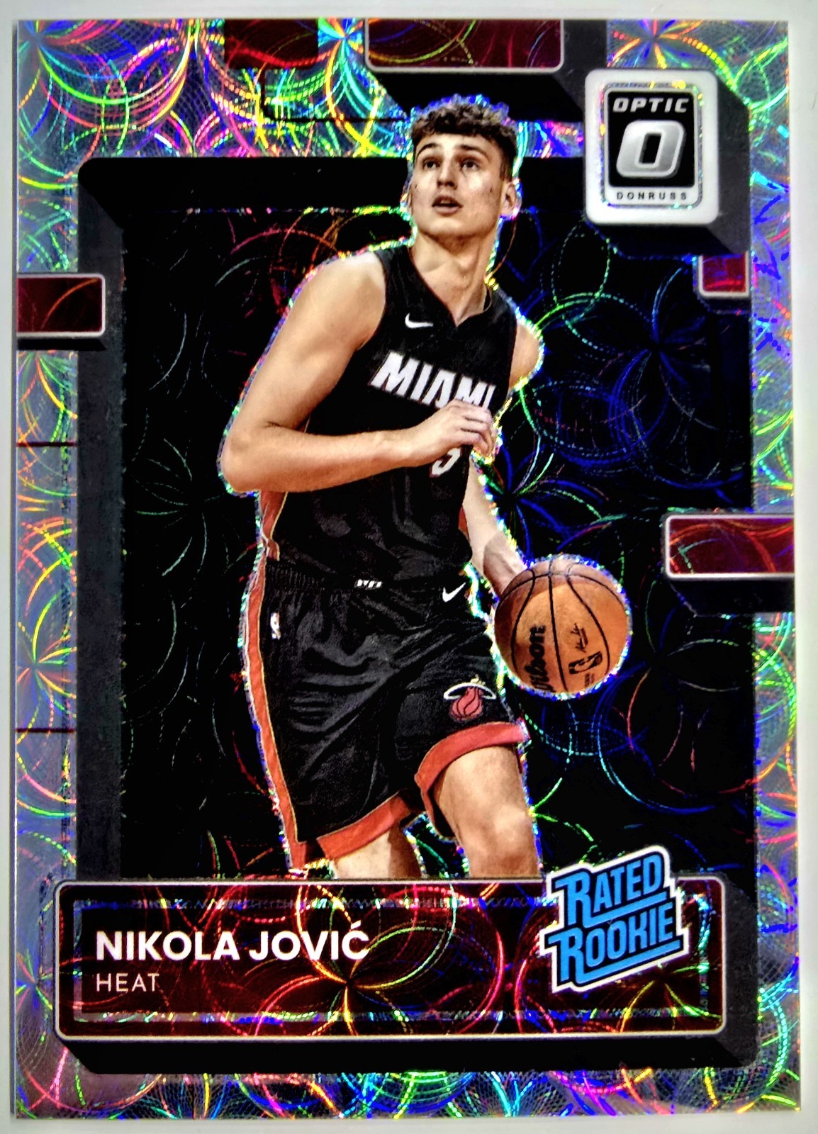 2022-23 Donruss Optic Nikola Jovic #224 Premium Box Set /249 Rated Rookie 🔴✨️